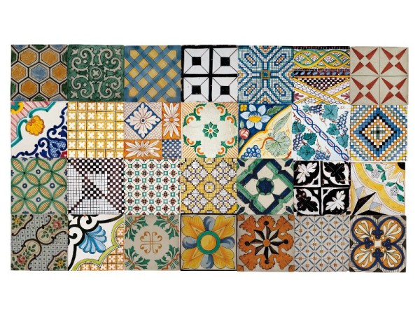 Terracotta tiles handmade Magna Iris.