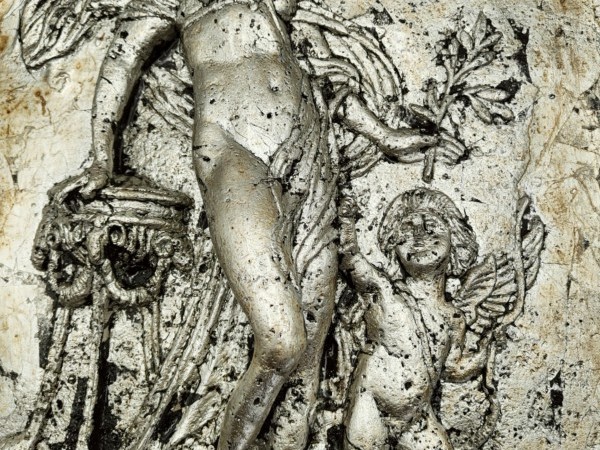 Ντεκόρ Χειροποίητο Travertino Παλαιωμένο Ασήμι Προσφορά 130,00 € 