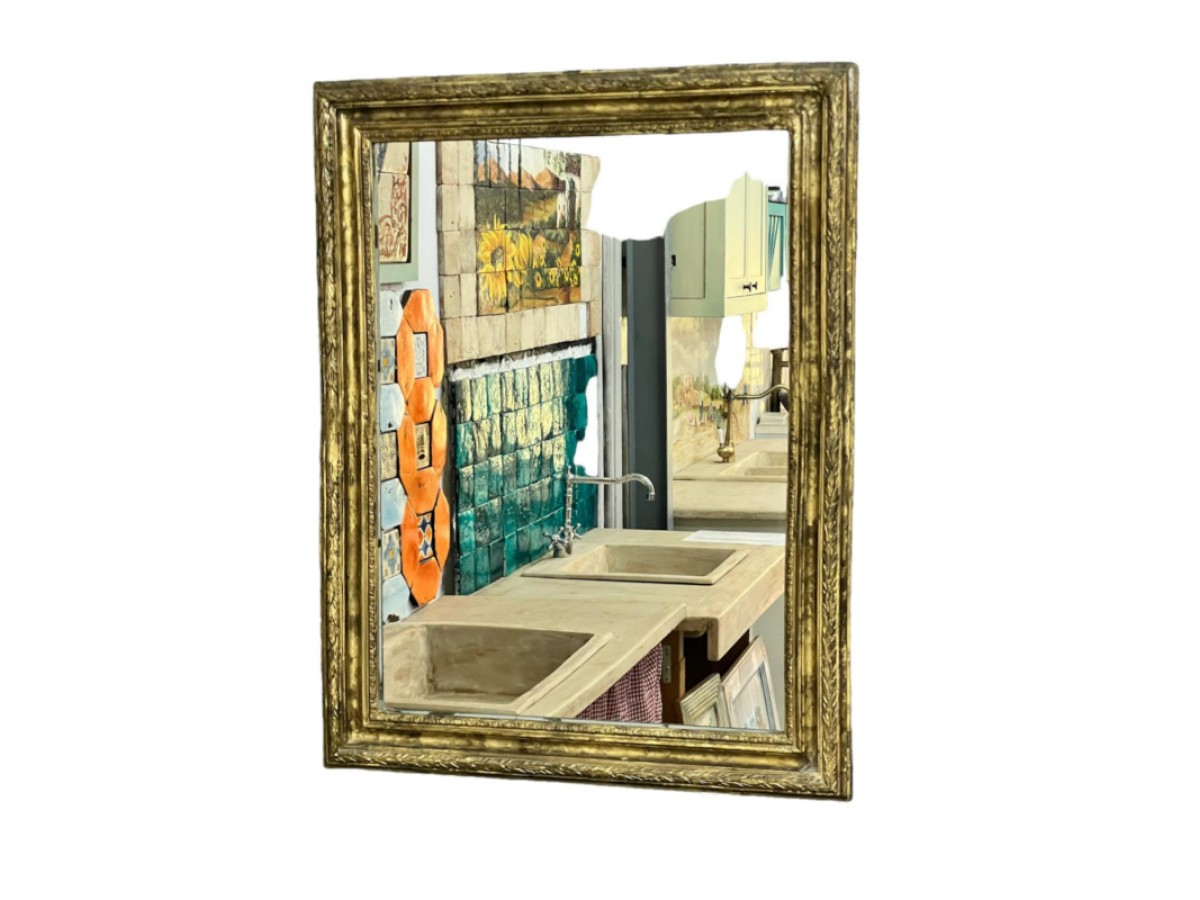 Προσφορά χειροποίητος travertino καθρέπτης 69 x 89 cm χρυσός ορείχαλκος 140,00 €