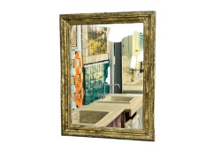 Προσφορά χειροποίητος travertino καθρέπτης 69 x 89 cm χρυσός ορείχαλκος 140,00 €