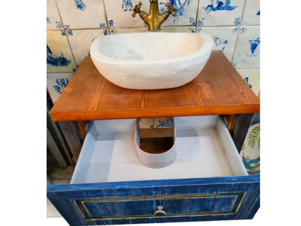 Προσφορά Έρμης μπάνιου έπιπλο  με παλαίωση τιμή 530,00 €