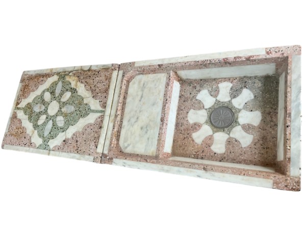 Ανακατασκευασμένος παλαιός μωσαϊκός  νιπτήρας σε προσφορά 190,00 €