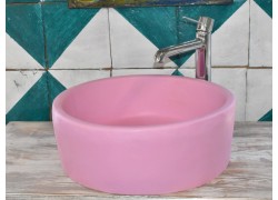 Travertino Νιπτήρας Μπάνιου Ροζ Παστέλ Προσφορά Τιμή 100,00 €