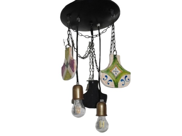 Vintage Χειροποίητο Οροφής Φωτιστικό Σοφία  Προσφορά 100,00 € 