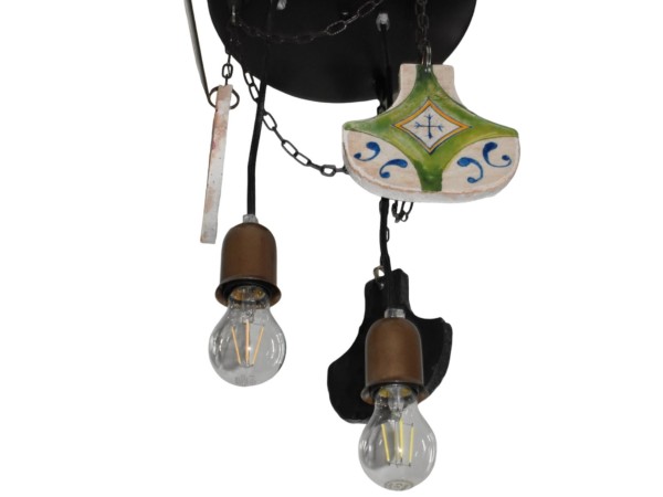 Vintage Χειροποίητο Οροφής Φωτιστικό Σοφία  Προσφορά 100,00 € 