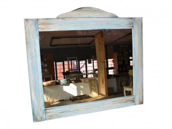 Ξύλινος Παλαιωμένος Καθρέπτης Τιμή Προσφοράς 90,00 €