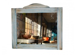 Ξύλινος Παλαιωμένος Καθρέπτης Τιμή Προσφοράς 90,00 €