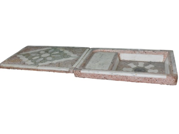 Ανακατασκευασμένος παλαιός μωσαϊκός  νιπτήρας σε προσφορά 190,00 €