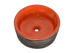 Ειδική Προσφορά χειροποίητου δίχρωμου νιπτήρα Μπάνιου 110,00 €