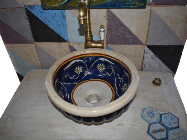 Φλώρα Νιπτήρας Μπάνιου Χειροποίητος Super Προσφορά 160,00  €