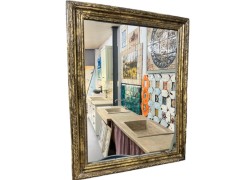 Προσφορά χειροποίητος travertino καθρέπτης 69 x 89 cm χρυσός ορείχαλκος 140,00 €