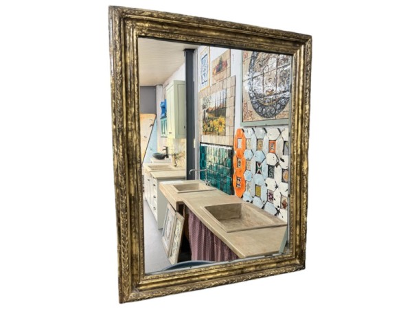 Προσφορά χειροποίητος travertino καθρέπτης 69 x 89 cm χρυσός ορείχαλκος 140,00 €