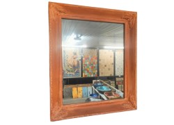 Handmade mirror with clay technique' offer 90.00 €