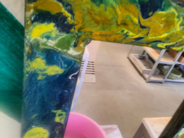 Χειροποίητος πολύχρωμος design καθρέφτης προσφορά 100.00 €