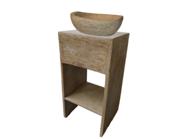 Πέτρινα Χειροποίητα Μπάνιου Έπιπλα  Άγραφα 