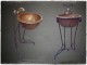 Membership bath rustic floor washbasin Theon Patra.